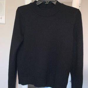 Black Banana Republic mock turtleneck sweater